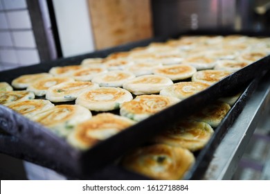 Special Scallion Pancake In Keelung , Taiwan