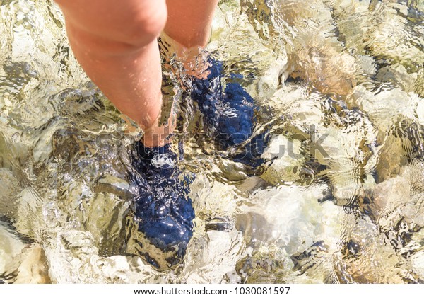 shoes for walking in the sea