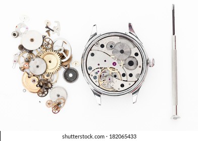 Special tools for repair of clocks  - Powered by Shutterstock