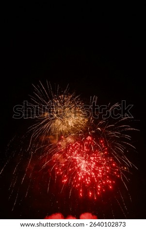 Spectacular Fireworks Display – Vibrant Explosions of Light and Color in the Night Sky for Celebrations, Festivals, Weddings, and National Holidays Worldwide