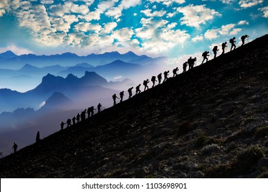 spectacular mountain climbing, activity and program