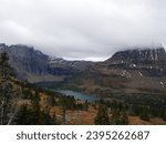 The spectacular scenery of Glacier National Park.