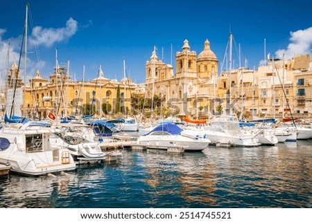 Similar – Image, Stock Photo Church by the water