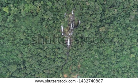 Spectacular view of the Natural Park Left Arm in Gaspar, Santa Catarina
