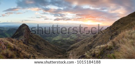 Similar – Image, Stock Photo a special sunset