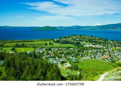 Spectacular Views Of Lake Rotorua And The City