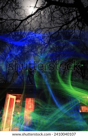 spectral light, abstract, cedar creek, texas
