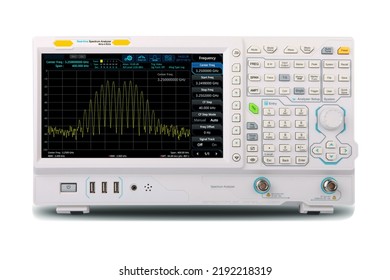  Spectrum Analyzer On White Background