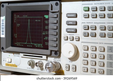 It Is A Spectrum Analyzer Panel.