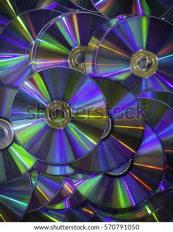 spectrum colorful cd dvd