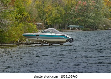 A Speed Boat With A Ramp, Storage And Quick Release Combination.