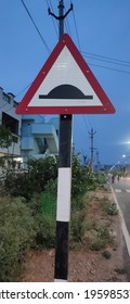 A Speed Breaker Indicator In Vizag