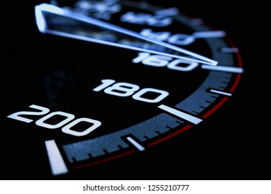 speed indicator performance close up