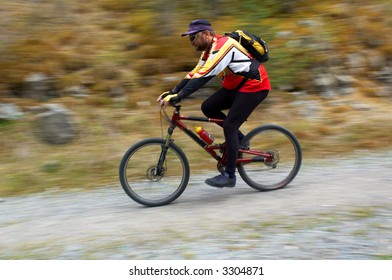 Speed motion biker