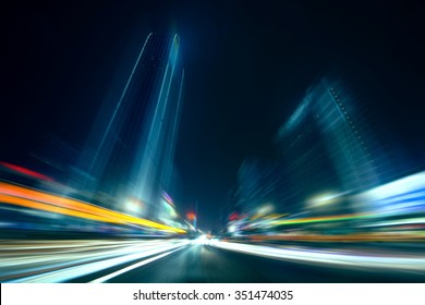 Speed Motion In The City