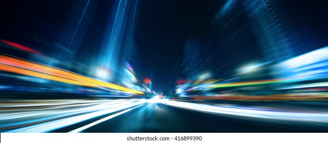 Speed motion in the city