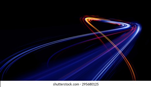 Speed Motion At Night 