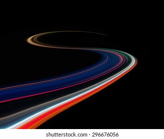 Speed Motion At Night 