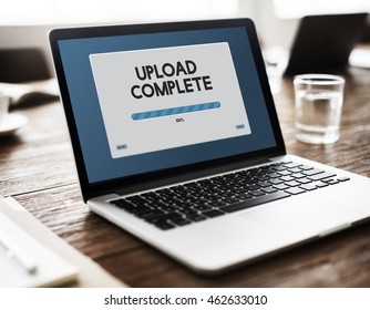 Speed Progress Bar Icon Technology Concept