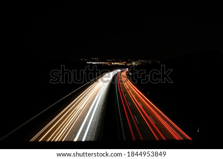 Image, Stock Photo line of speed Colour photo