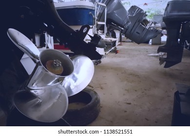 Speedboat And Boat Engine Maintenance