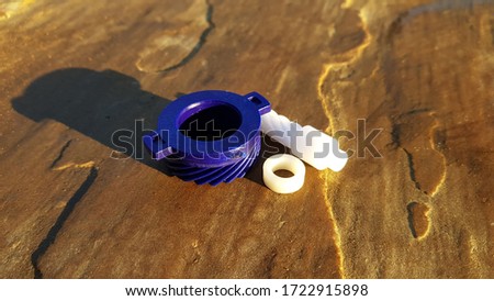  Speedometer worm set.  Two wheeler spare parts.