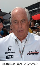 Speedway, IN, USA - May 24, 2009: Team Owner Roger Penske Takes Part In The 2009 Indy 500 At Indianapolis Motor Speedway.