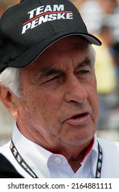 Speedway, IN, USA - May 25, 2008: Team Owner Roger Penske Awaits The Start Of The 2008 Indy 500 At Indianapolis Motor Speedway.