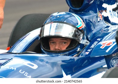 Speedway, IN, USA – May 26, 2006: Race Driver Al Unser Jr. Prepares To Practice For The Indy 500 On Carb Day At Indianapolis Motor Speedway.