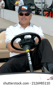 Speedway, IN, USA – May 27, 2005: Four-time Indy 500 Winner Rick Mears Watches Final Practice For The Indy 500 On Carb Day At Indianapolis Motor Speedway. 