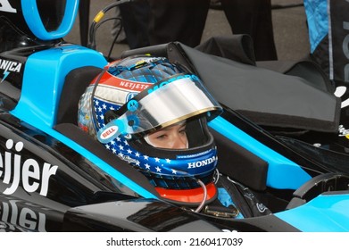 Speedway, IN, USA - May 27, 2007: Race Driver Danica Patrick Prepares To Compete In The 2007 Indy 500 At Indianapolis Motor Speedway.