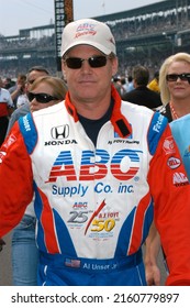 Speedway, IN, USA - May 27, 2007: Race Driver Al Unser Jr. Prepares To Compete In The 2007 Indy 500 At Indianapolis Motor Speedway.