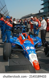 Speedway, IN, USA – May 28, 2006: Marco Andretti's Race Car Sits On The Grid Awaiting The Start Of The 2006 Indy 500 At Indianapolis Motor Speedway.