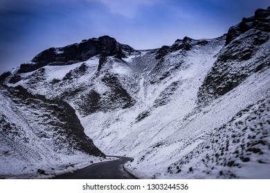 Speedwell Cavern, Castleton, Derbyshire - A Snowy Winters Afternoon