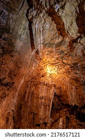 Speleothems, A Solutional Cave In Italy