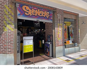 Spencers Novelties Retailer Storefront Shopping Mall Stock Photo ...