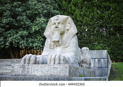 Sphinx In Crystal Palace Park, London