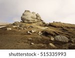 The Sphinx - Geomorphologic rocky structures in Bucegi Mountains, Romania