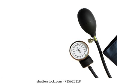 Sphygmomanometer isolated on white background - Powered by Shutterstock