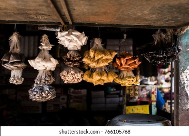 Spice In Market. Gambia, Africa