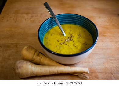 Spiced Parsnip Soup