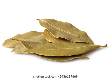 Spices bay leaves on white background
 - Powered by Shutterstock