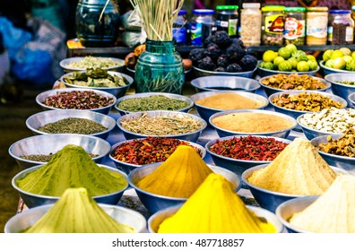 Spices In A Nubian Village In Egypt