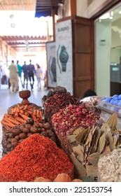 Spices In The Spice Souk In Dubai....