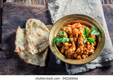 Spicy Channa Masala With Chickpeas