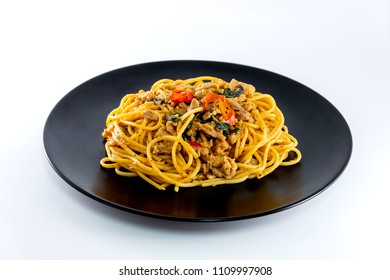 Spicy Chicken Spaghetti