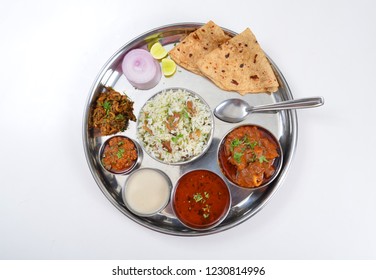 Spicy Chicken Thali