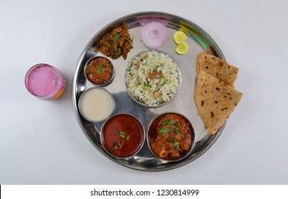 Spicy Chicken Thali