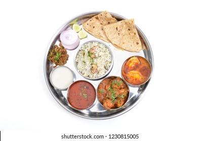 Spicy Chicken Thali