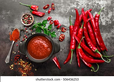Spicy Chili Sauce, Ketchup